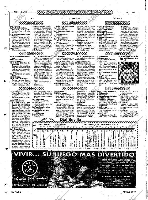 ABC SEVILLA 25-09-1996 página 102