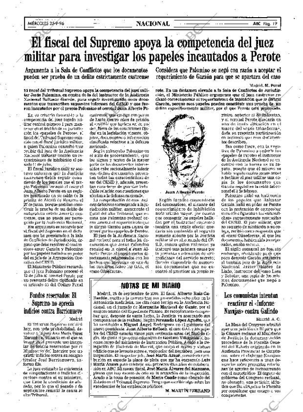 ABC SEVILLA 25-09-1996 página 19