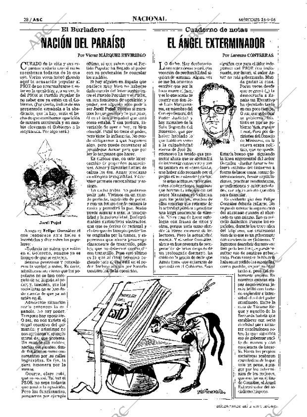 ABC SEVILLA 25-09-1996 página 28