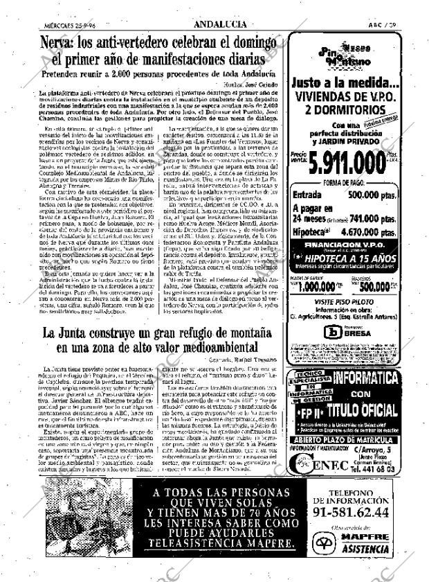 ABC SEVILLA 25-09-1996 página 39