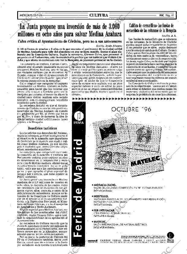 ABC SEVILLA 25-09-1996 página 41