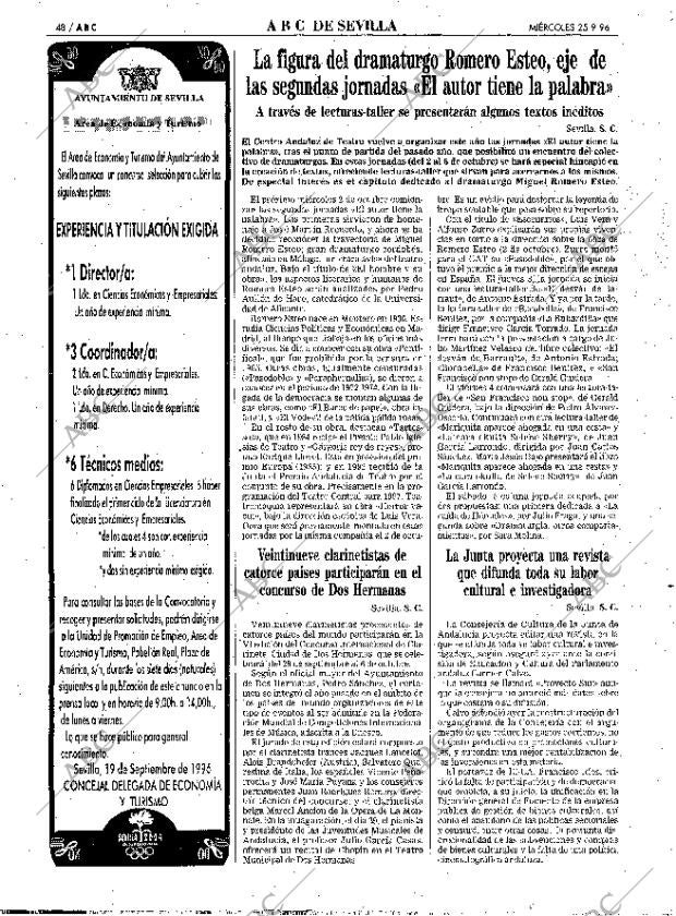 ABC SEVILLA 25-09-1996 página 48