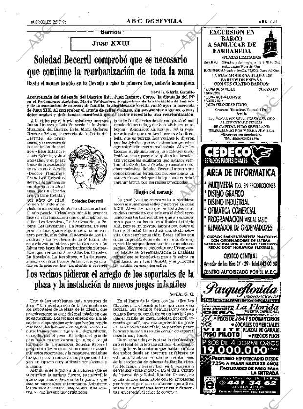 ABC SEVILLA 25-09-1996 página 51