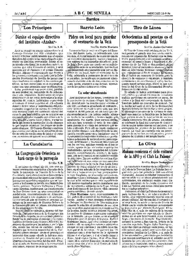 ABC SEVILLA 25-09-1996 página 54