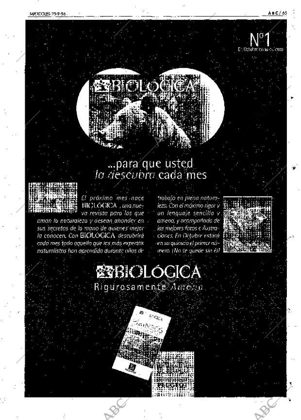 ABC SEVILLA 25-09-1996 página 65