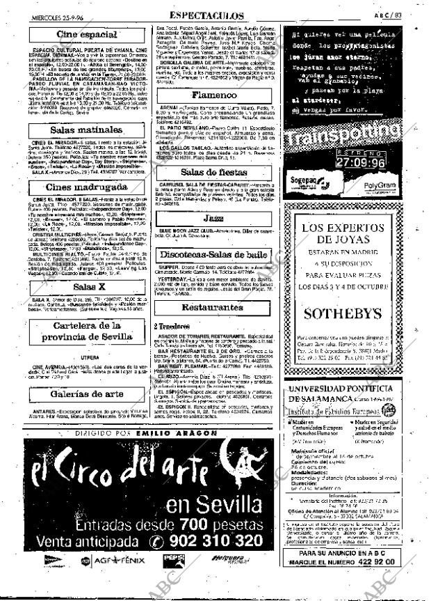 ABC SEVILLA 25-09-1996 página 83
