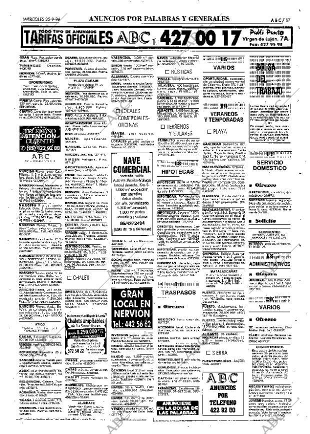 ABC SEVILLA 25-09-1996 página 87