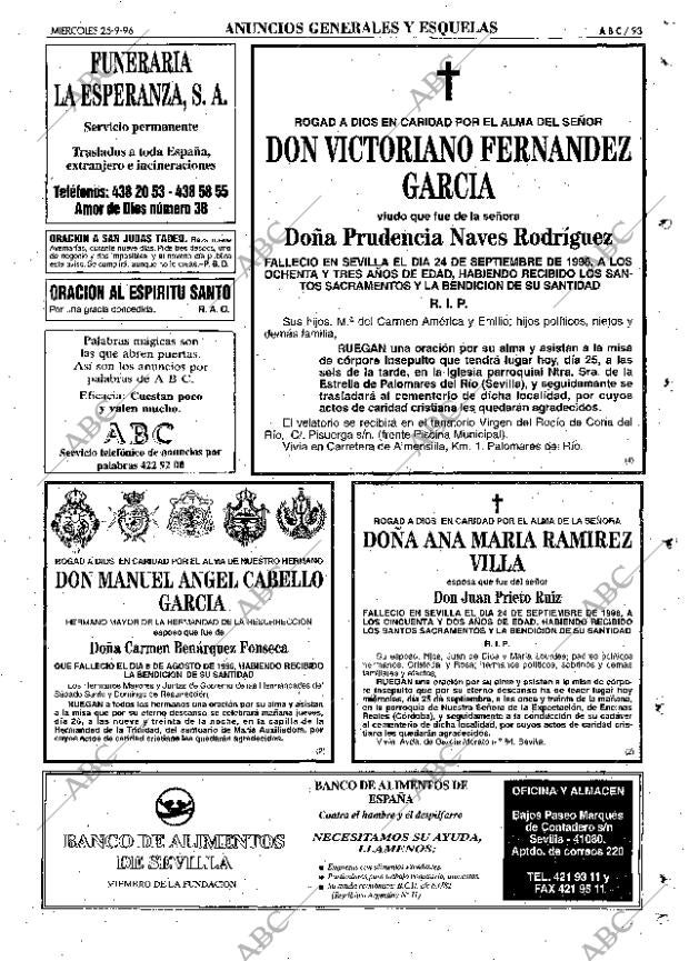 ABC SEVILLA 25-09-1996 página 93