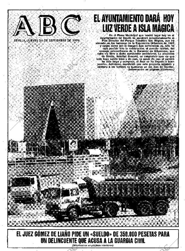 ABC SEVILLA 26-09-1996 página 1