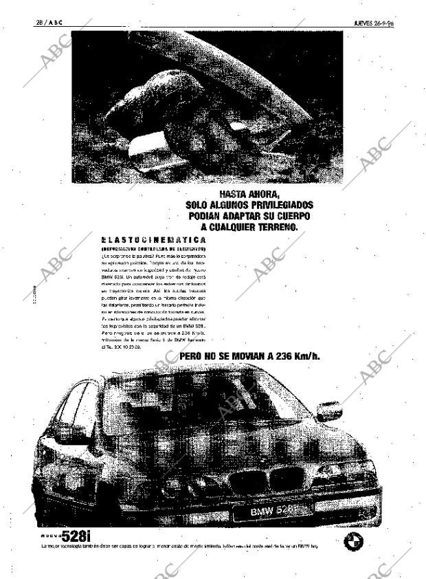 ABC SEVILLA 26-09-1996 página 28