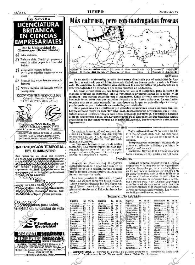ABC SEVILLA 26-09-1996 página 46