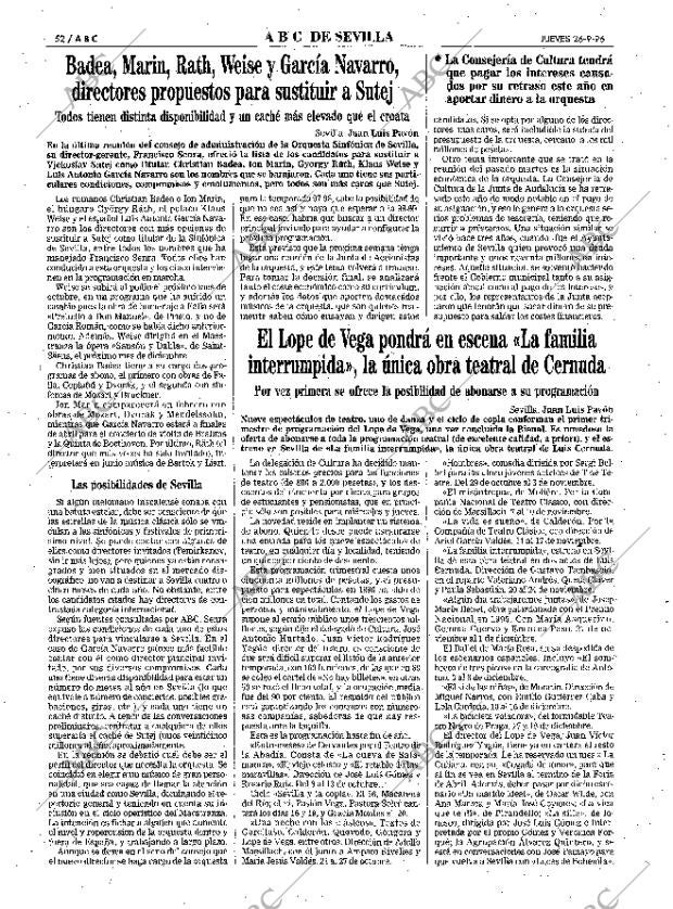 ABC SEVILLA 26-09-1996 página 52