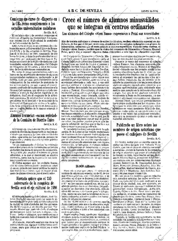 ABC SEVILLA 26-09-1996 página 54