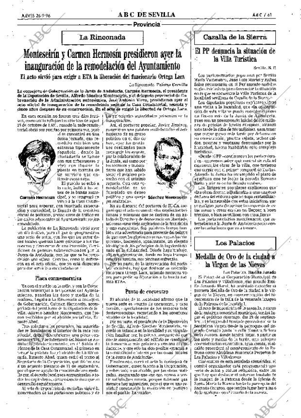 ABC SEVILLA 26-09-1996 página 61
