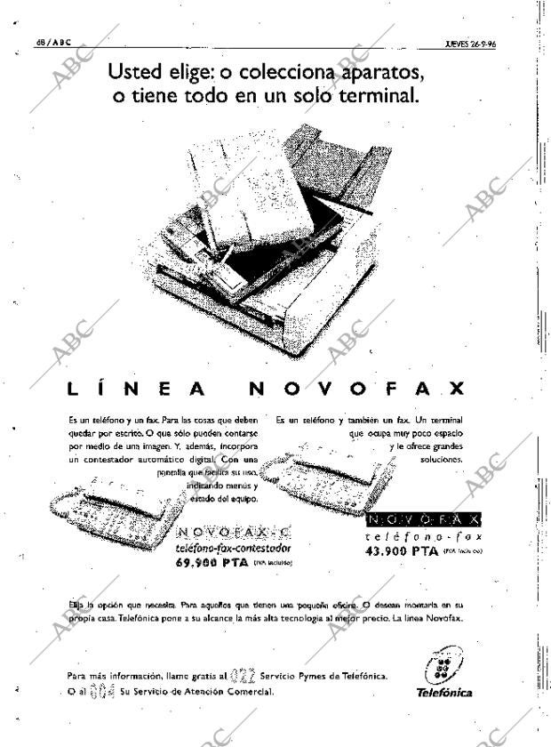 ABC SEVILLA 26-09-1996 página 68