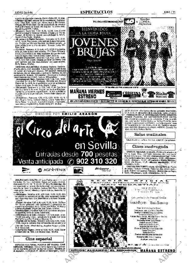 ABC SEVILLA 26-09-1996 página 91