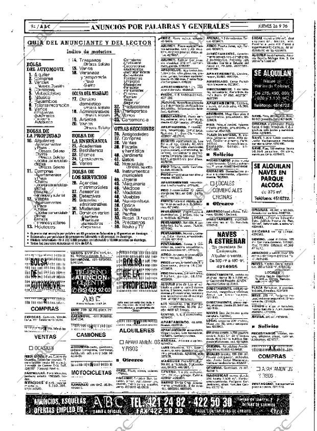 ABC SEVILLA 26-09-1996 página 94