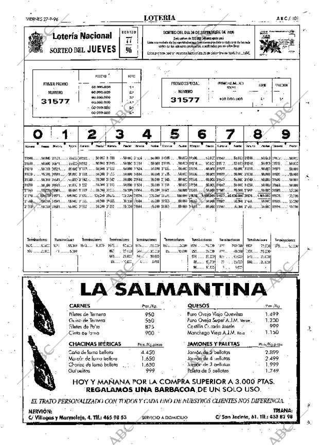 ABC SEVILLA 27-09-1996 página 101