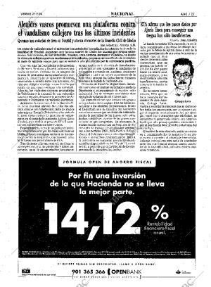 ABC SEVILLA 27-09-1996 página 23