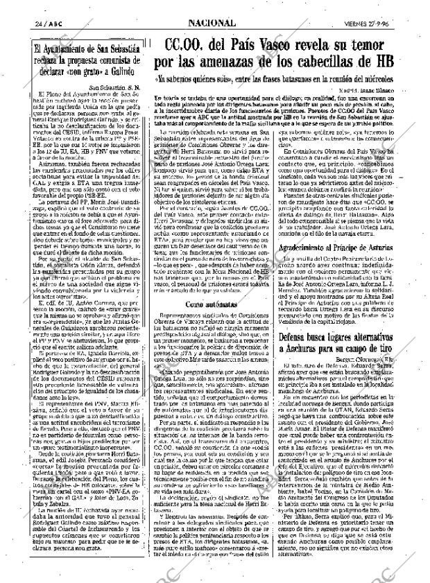 ABC SEVILLA 27-09-1996 página 24
