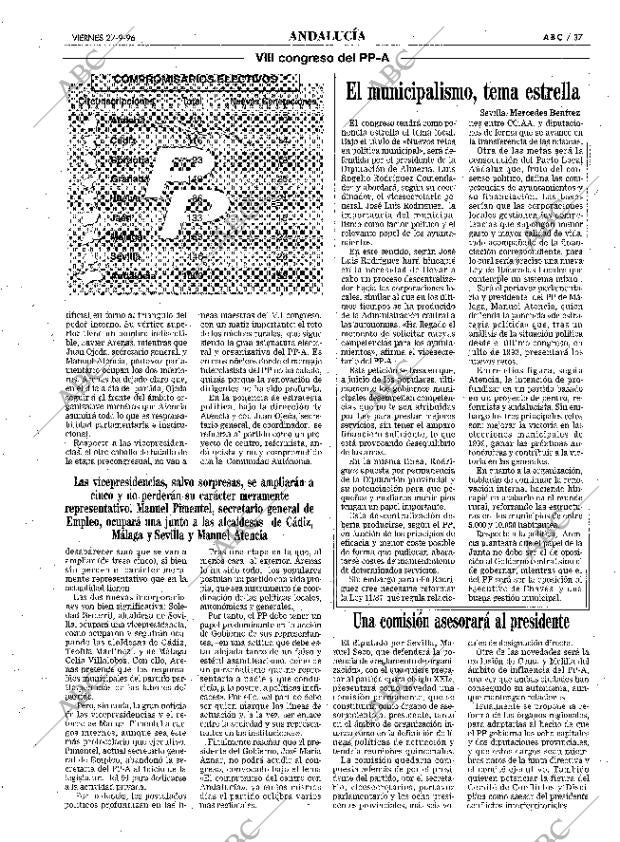 ABC SEVILLA 27-09-1996 página 37