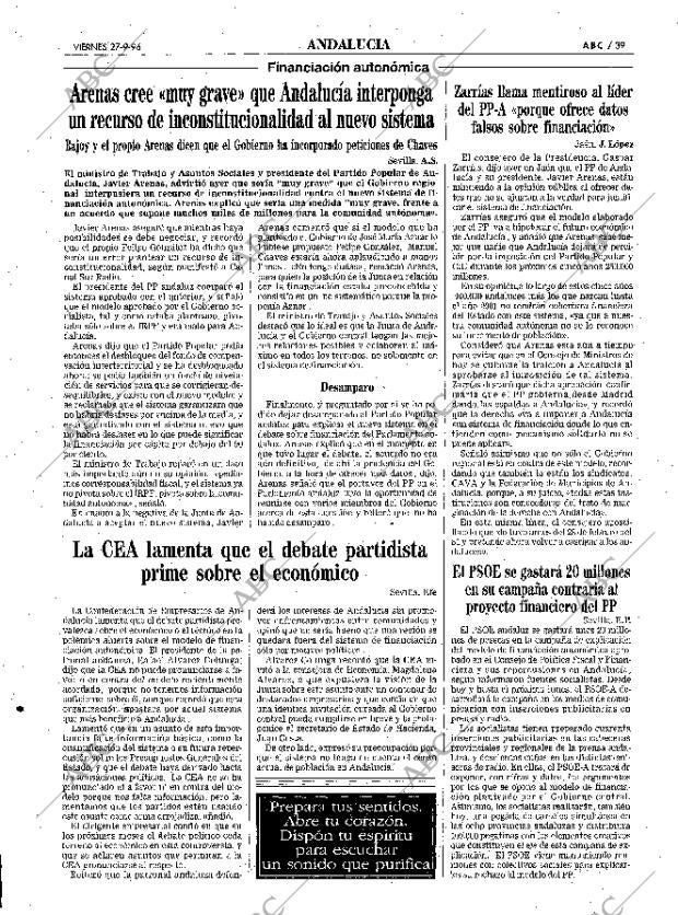 ABC SEVILLA 27-09-1996 página 39