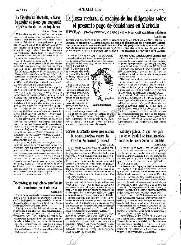 ABC SEVILLA 27-09-1996 página 40