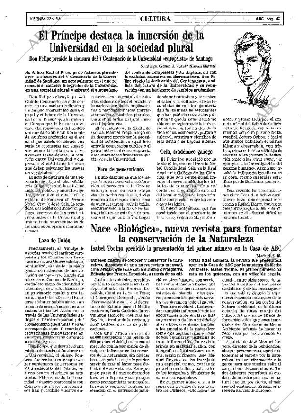 ABC SEVILLA 27-09-1996 página 43