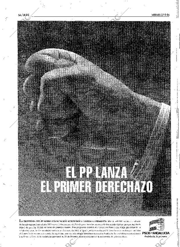 ABC SEVILLA 27-09-1996 página 64