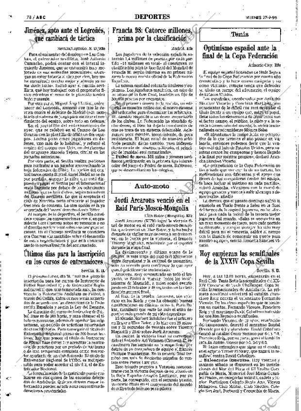 ABC SEVILLA 27-09-1996 página 78