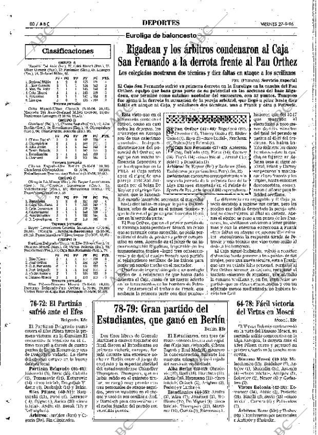 ABC SEVILLA 27-09-1996 página 80
