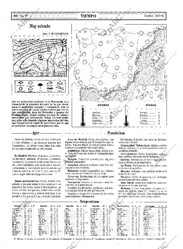 ABC MADRID 28-09-1996 página 40