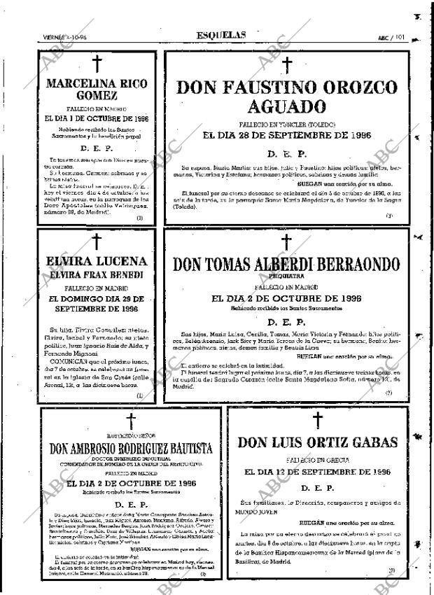 ABC MADRID 04-10-1996 página 101