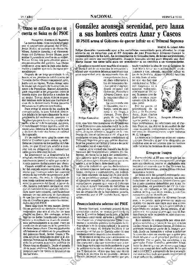 ABC MADRID 04-10-1996 página 22