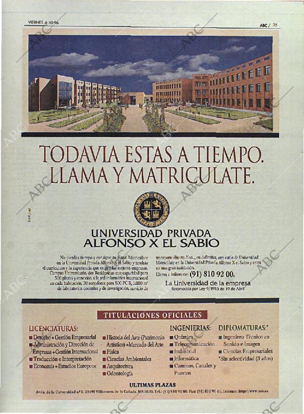 ABC MADRID 04-10-1996 página 35