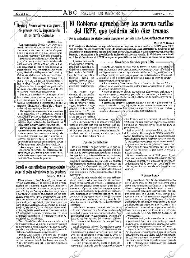 ABC MADRID 04-10-1996 página 40