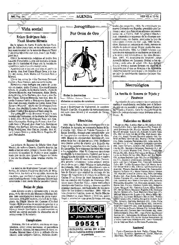 ABC MADRID 04-10-1996 página 64