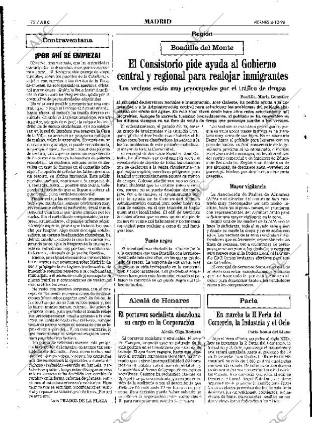 ABC MADRID 04-10-1996 página 72