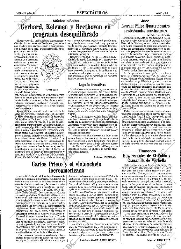 ABC MADRID 04-10-1996 página 89