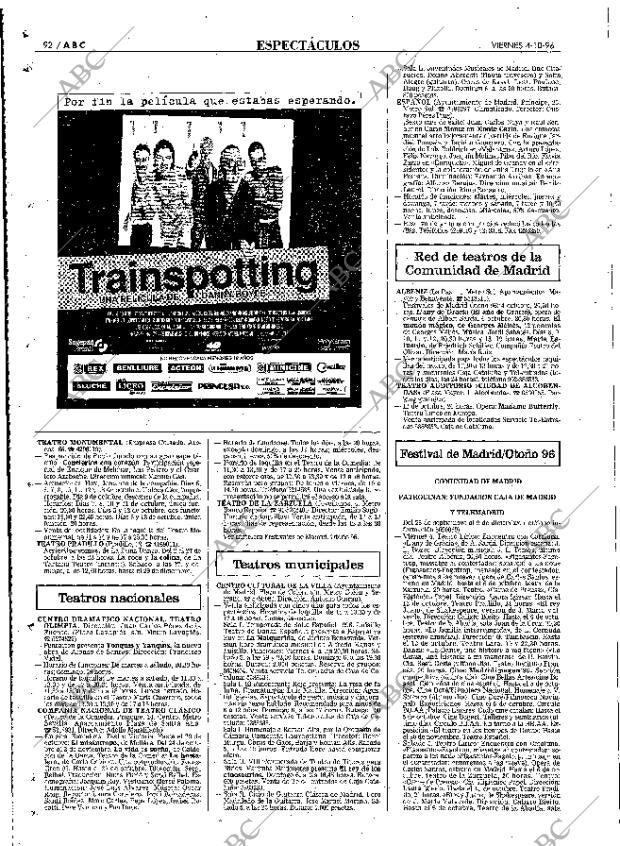 ABC MADRID 04-10-1996 página 92