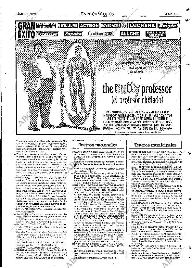 ABC MADRID 05-10-1996 página 101