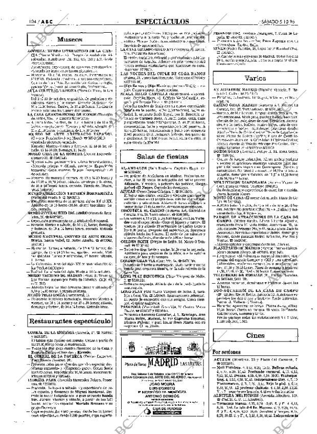 ABC MADRID 05-10-1996 página 104
