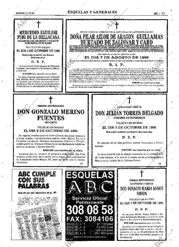 ABC MADRID 05-10-1996 página 107
