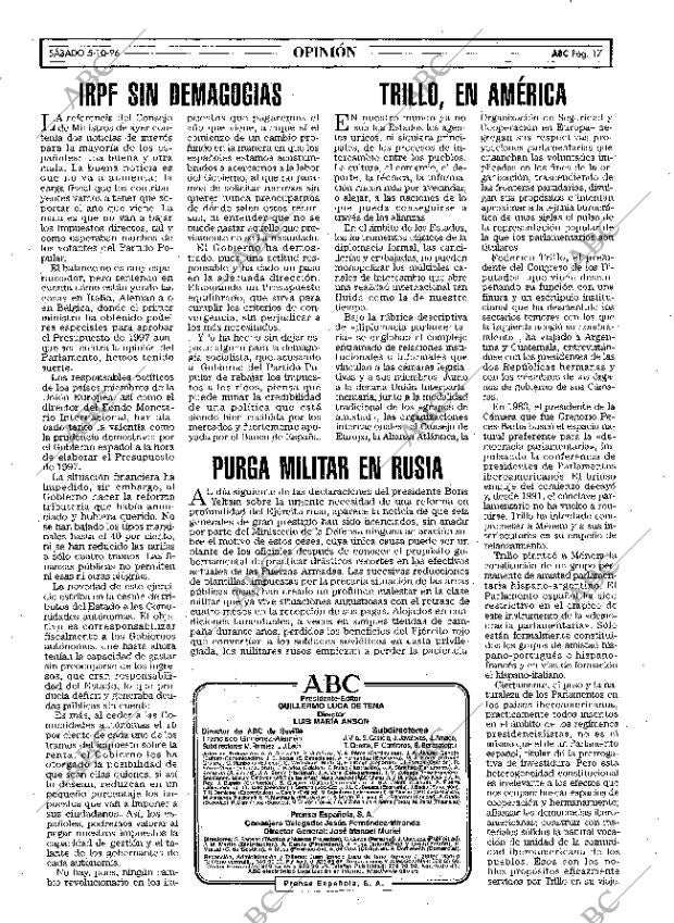 ABC MADRID 05-10-1996 página 17