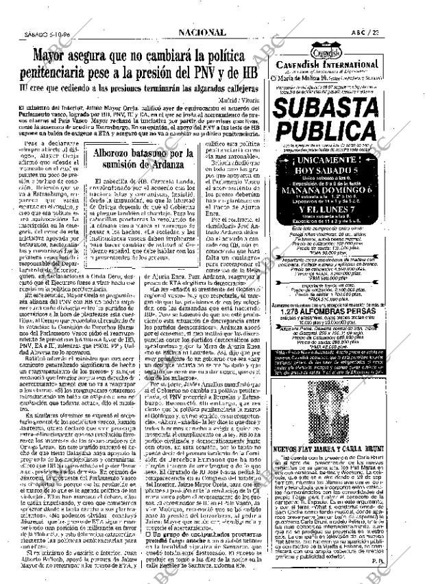 ABC MADRID 05-10-1996 página 23