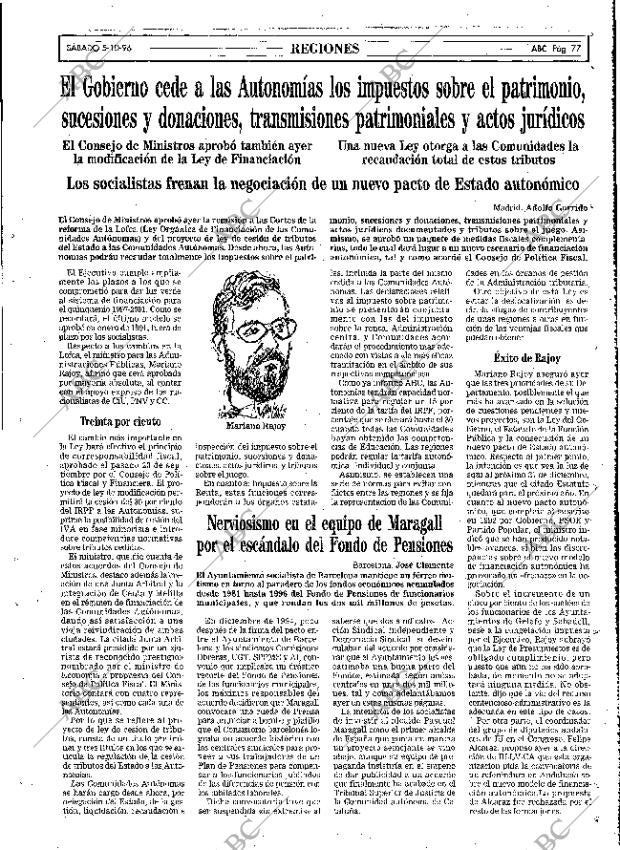 ABC MADRID 05-10-1996 página 77