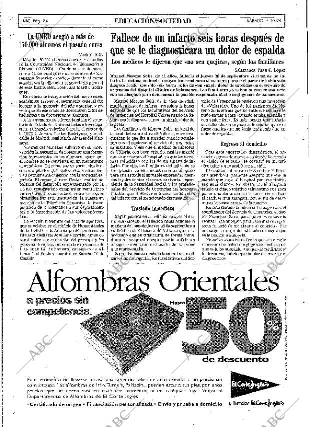 ABC MADRID 05-10-1996 página 84