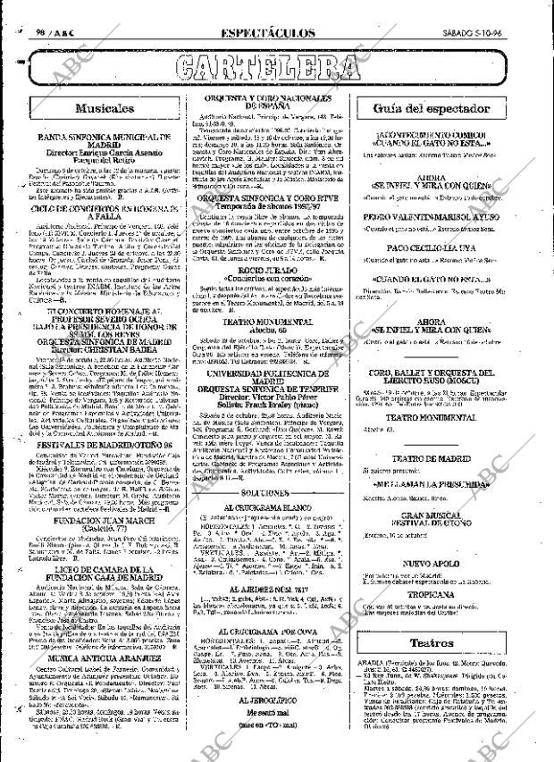 ABC MADRID 05-10-1996 página 98