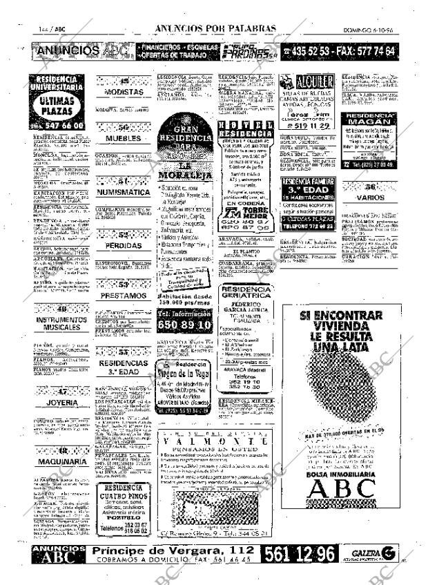 ABC MADRID 06-10-1996 página 144