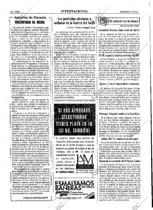 ABC MADRID 06-10-1996 página 44